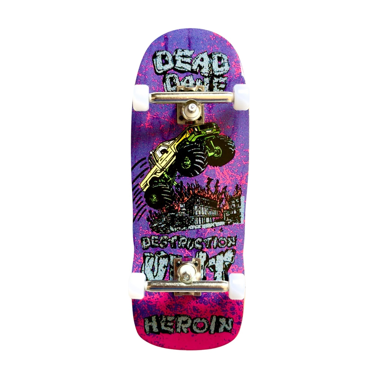 CustomFB x Heroin Dead Dave Knock Off 36mm - Fingerboard Complete