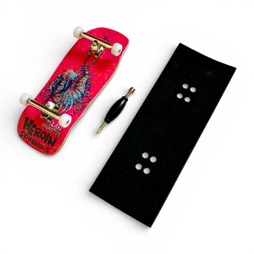 CustomFB x Heroin Haungton Knock Off 36mm - Fingerboard Complete