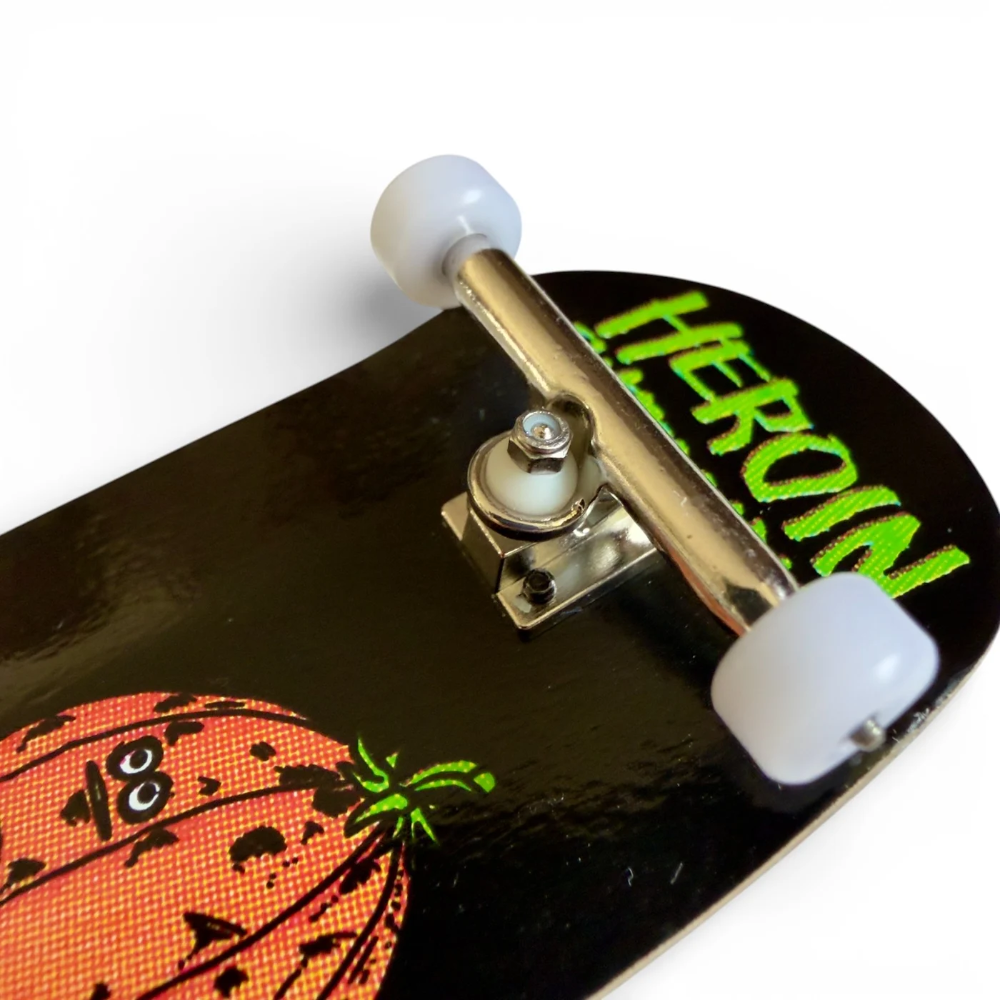 CustomFB x Heroin Pumpkin 36.5mm - Fingerboard Complete