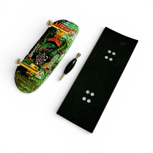 CustomFB x Heroin Swampy Knock Off 36.5mm - Fingerboard Complete