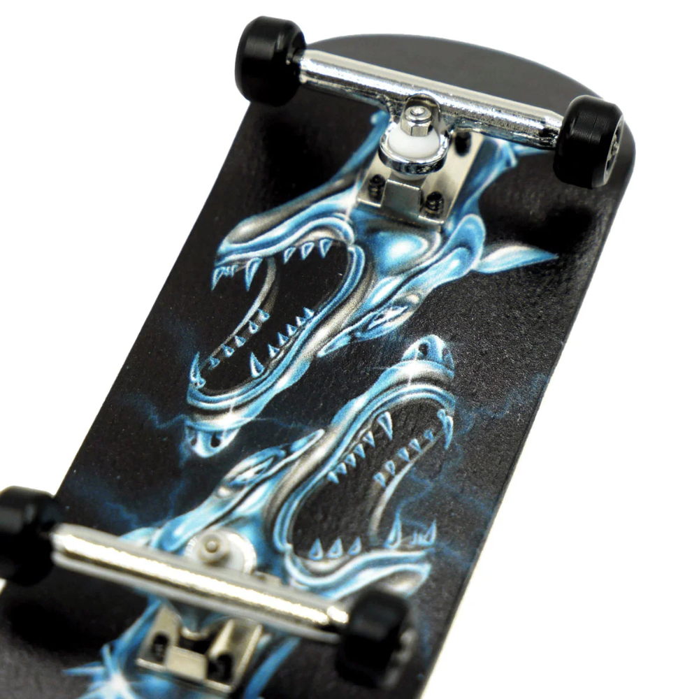 Slushcult x Samborghini Chrome Doberman Grom Complete Fingerboard 34mm