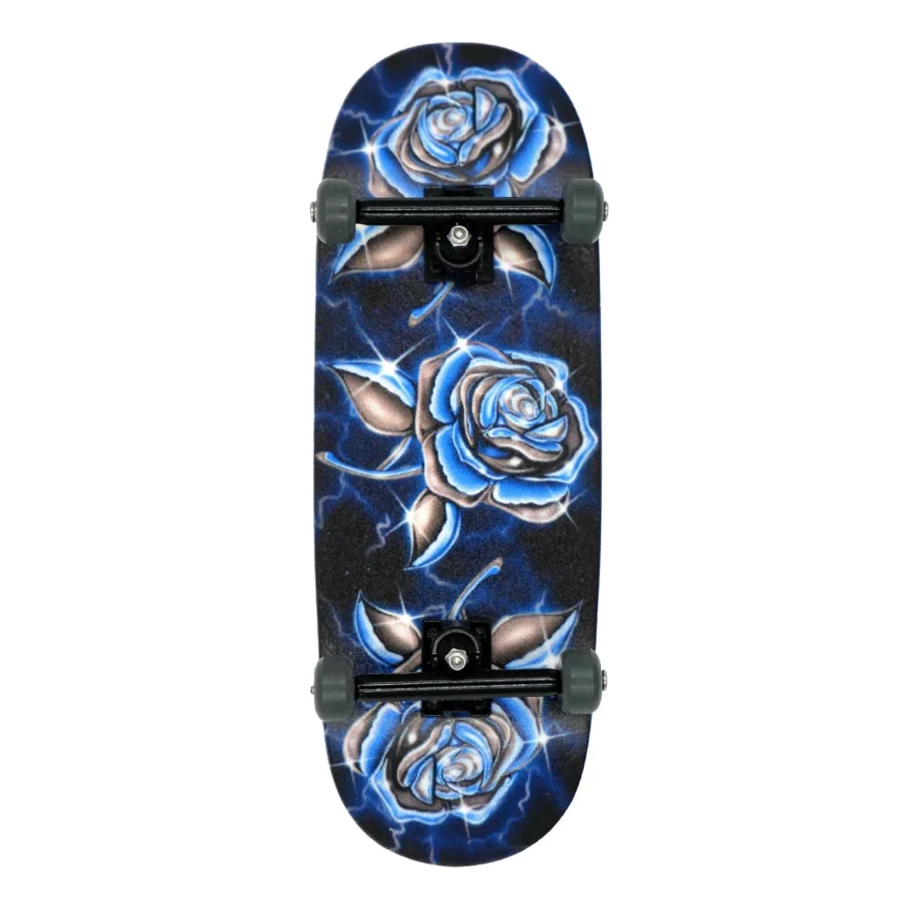 Slushcult Chrome Roses Grom Complete Fingerboard 34mm