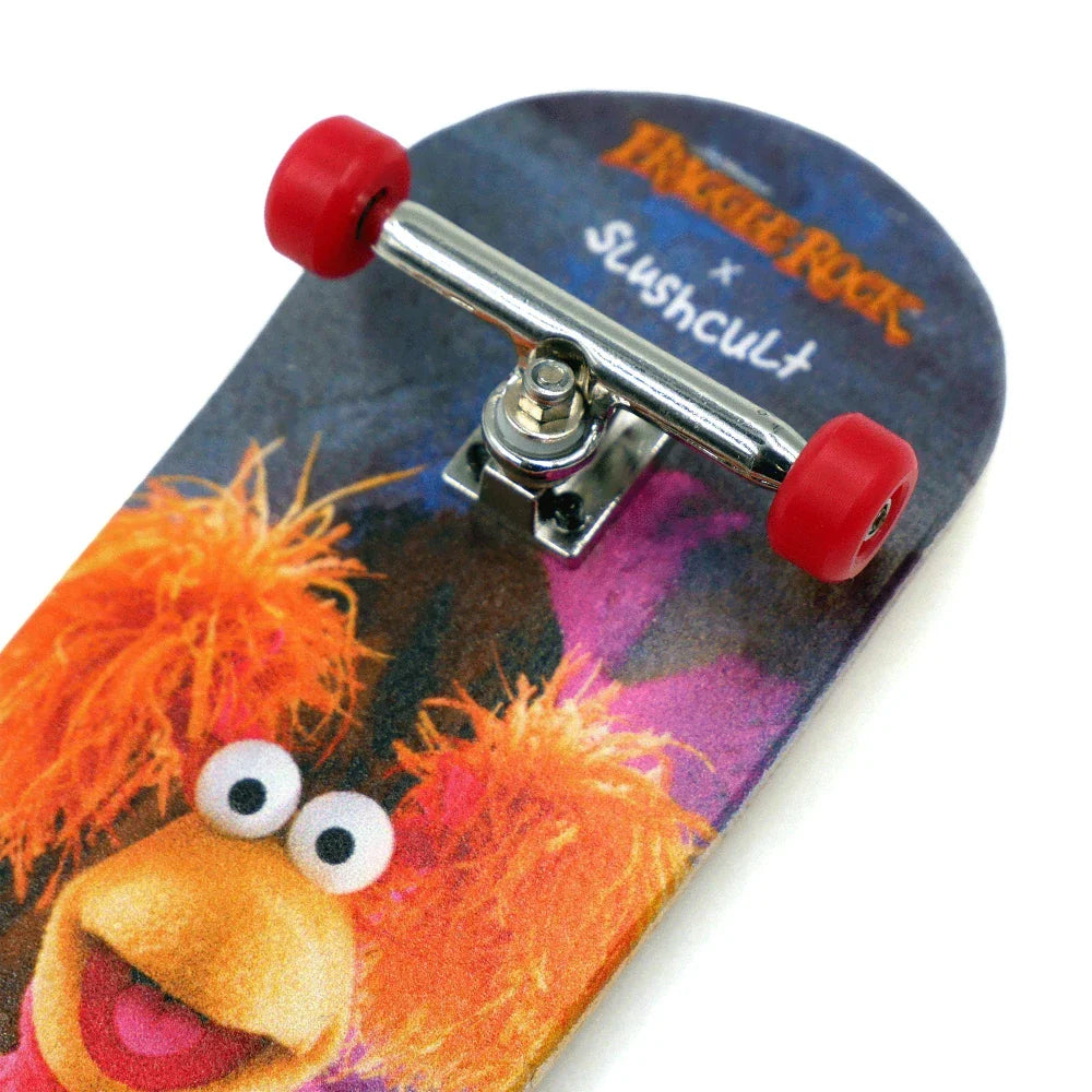 Slushcult X Fraggle Rock Complete Fingerboard Red Grom 34mm