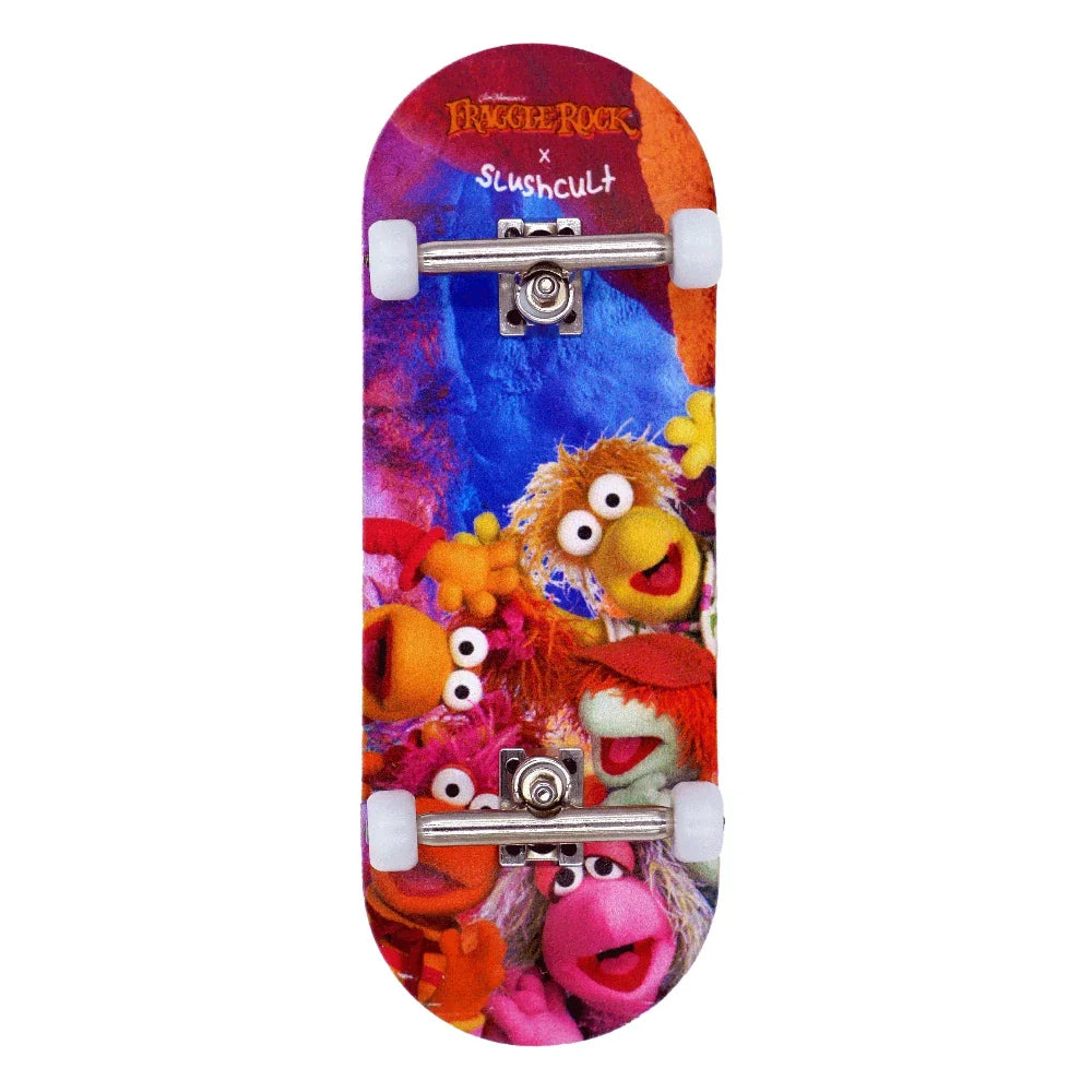 Slushcult X Fraggle Rock Complete Fingerboard Surprise Grom 34mm