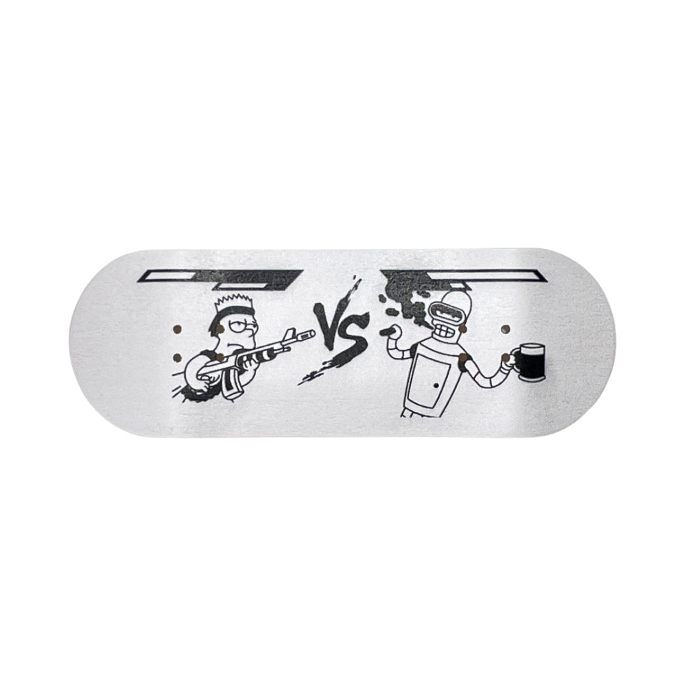 Victory Bart VS Bender 34mm Pro Fingerboard Deck