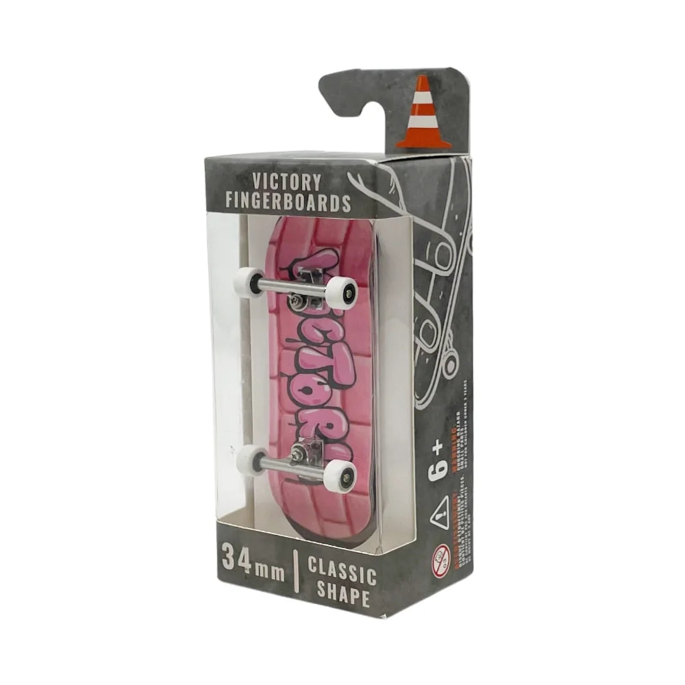 Victory Fingerboards Bubble Gum 34mm Pro Complete