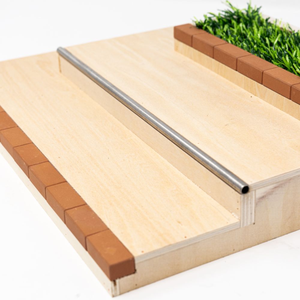 Victory Fingerboards Triple Ledge Wooden Obstacle