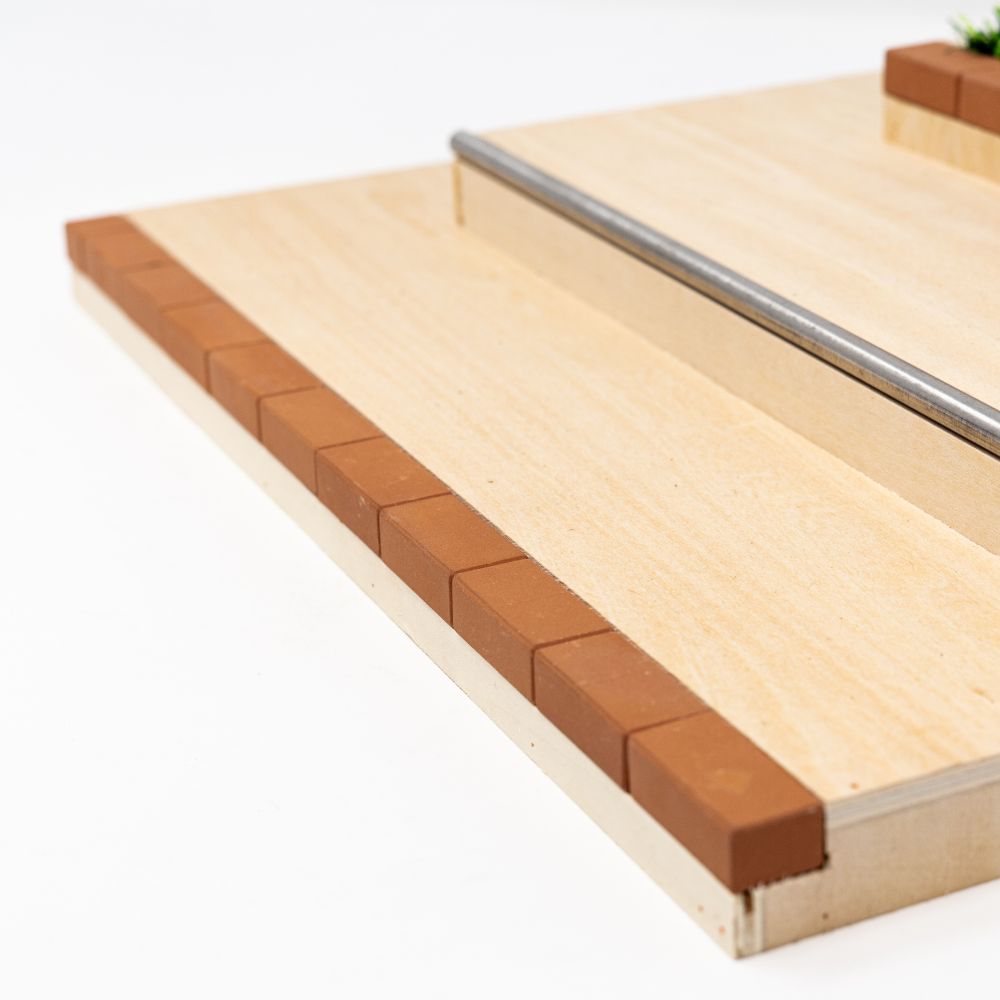 Victory Fingerboards Triple Ledge Wooden Obstacle