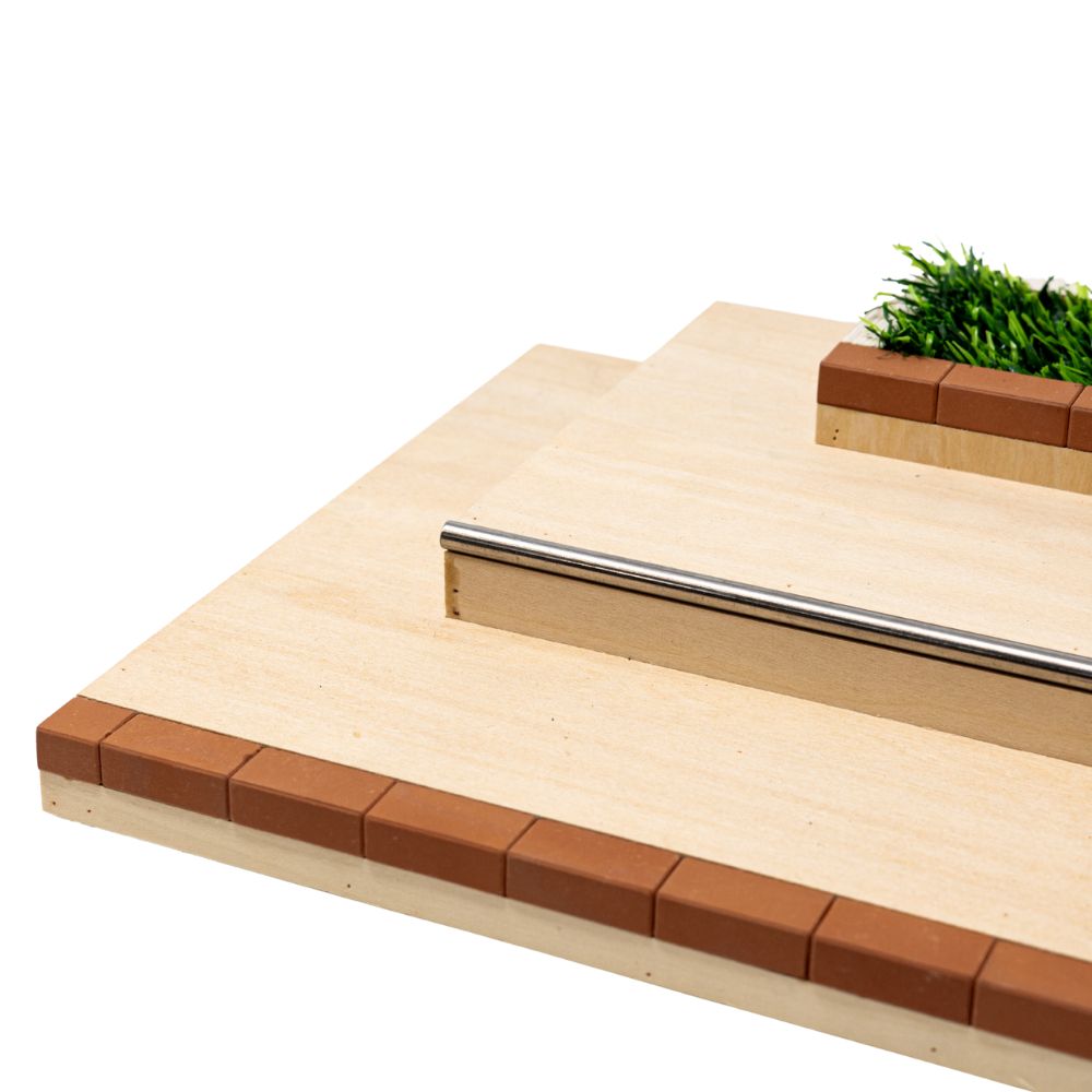 Victory Fingerboards Triple Ledge Wooden Obstacle